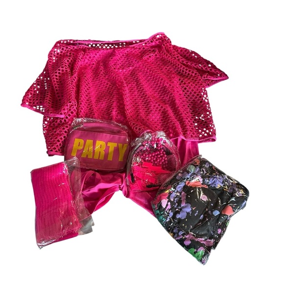 Vibrant Pink Party Outfit Set - Picture 2 of 3